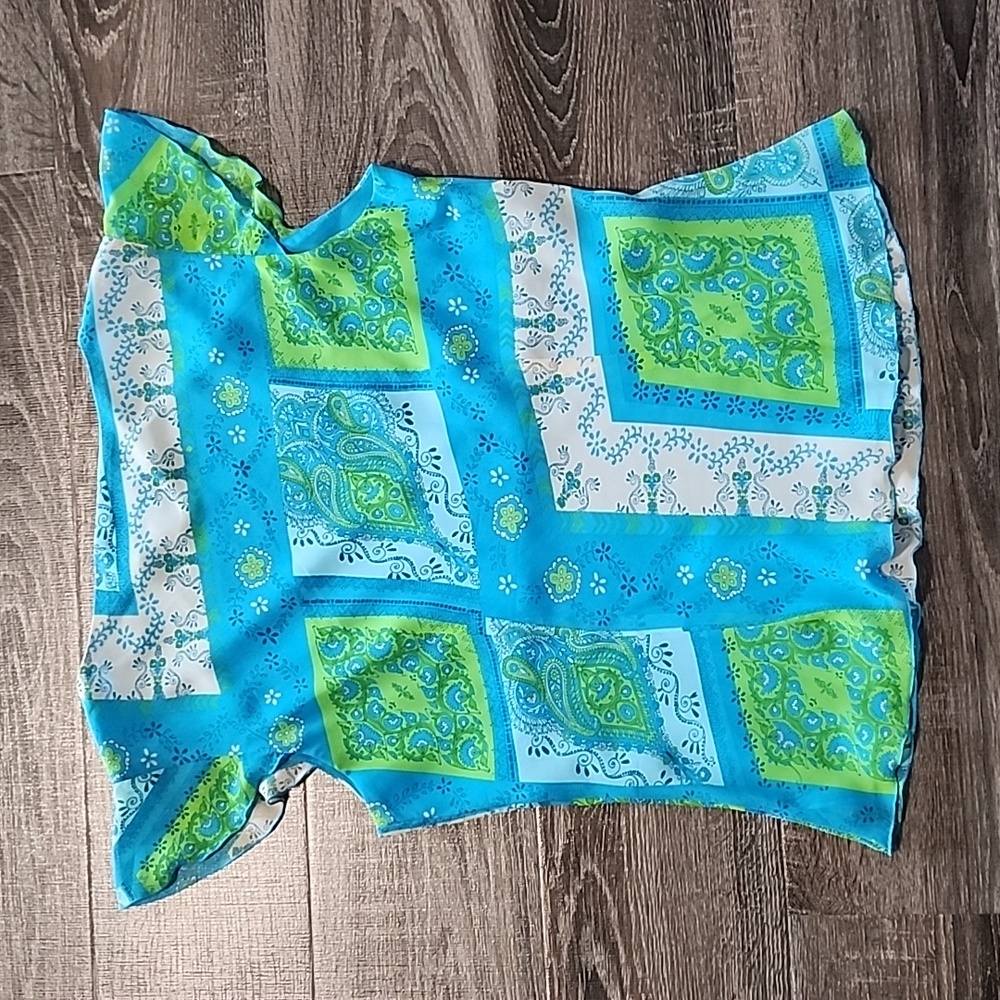 🦇 Nine West Vubrant Paisley Blouse 🦇 - Picture 3 of 3